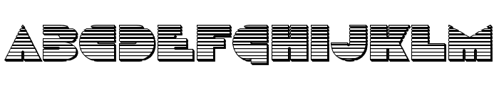 Disco Duck Chrome Font LOWERCASE