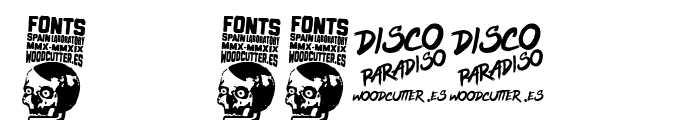 Disco Paradiso Font OTHER CHARS