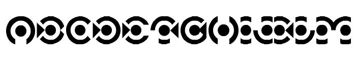 Discus Font UPPERCASE