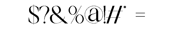 Diseva Font OTHER CHARS