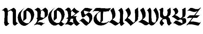 Disgored DEMO Font UPPERCASE