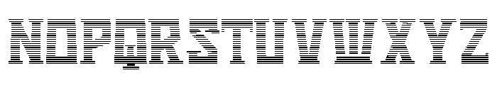 Disk Regular Font LOWERCASE