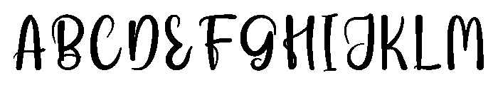 Disney Dreams Font UPPERCASE