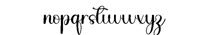 Disney Princess Font LOWERCASE