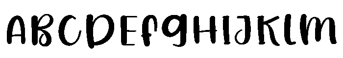 Disneyland Font UPPERCASE