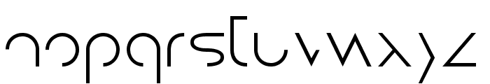 Disolve Font LOWERCASE