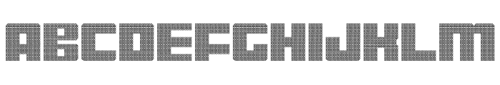 Display Gothic E Regular Font UPPERCASE