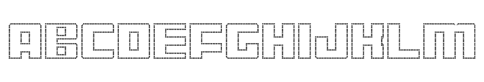 Display Gothic H Regular Font UPPERCASE