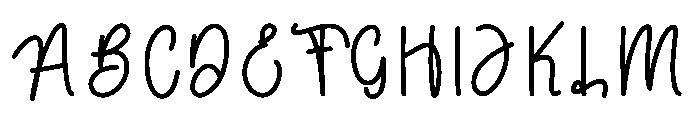 Display Font UPPERCASE