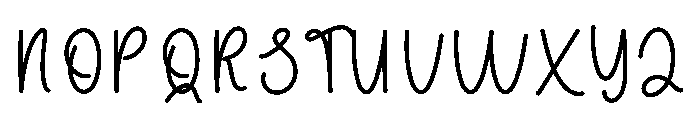 Display Font UPPERCASE