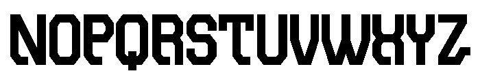 Displej Regular Font LOWERCASE