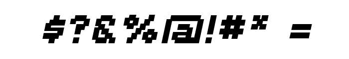 DisposableDigi BB Bold Italic Font OTHER CHARS