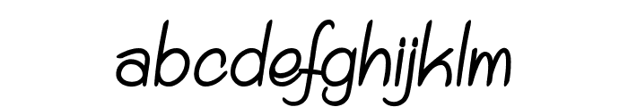 Distillated Font LOWERCASE