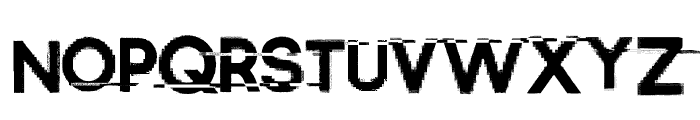 DistortMe-Regular Font UPPERCASE