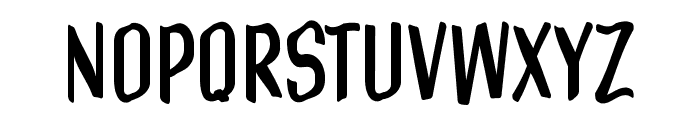 Distortion Font UPPERCASE