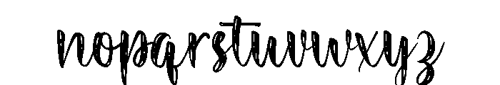 DistractSwitch Demo Font LOWERCASE