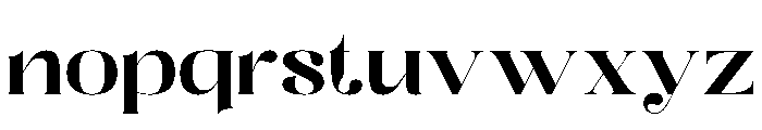 Distrela-Demo Font LOWERCASE