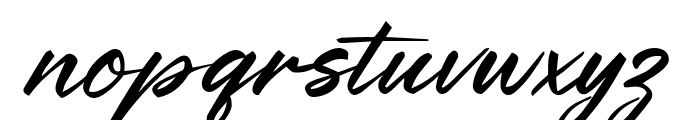 District Street Font LOWERCASE
