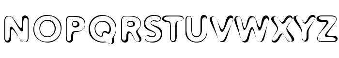 Distro II Squidgey Font UPPERCASE