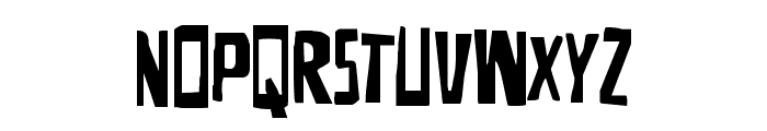 Disturbia Rotalic Font UPPERCASE