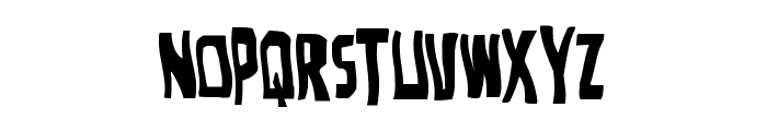 Disturbia Wavy Font LOWERCASE