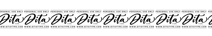 Dittanila Personal Use Font OTHER CHARS