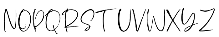 Dittanila Personal Use Font UPPERCASE