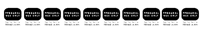 Ditty Font OTHER CHARS