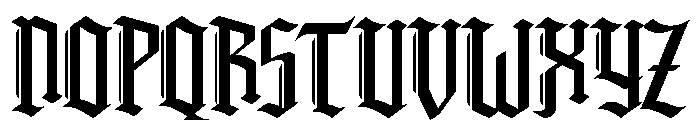 Ditty Font UPPERCASE