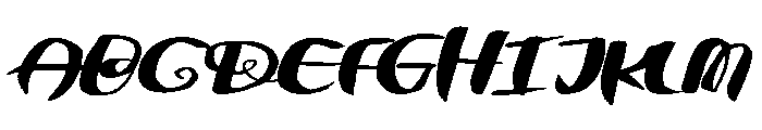 DivideConquer Font UPPERCASE