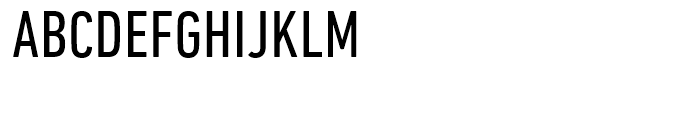 DIN Next Condensed Regular Font UPPERCASE