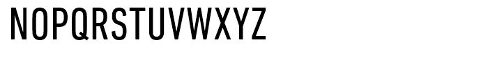 DIN Next Condensed Regular Font UPPERCASE