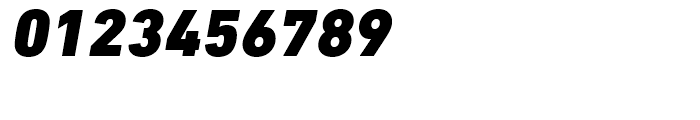 DIN Next Cyrillic Black Italic Font OTHER CHARS