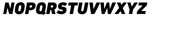 DIN Next Cyrillic Black Italic Font UPPERCASE
