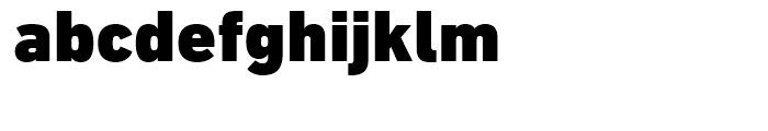 DIN Next Cyrillic Black Font LOWERCASE