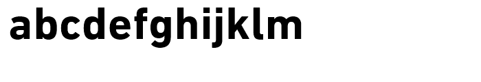 DIN Next Cyrillic Bold Font LOWERCASE