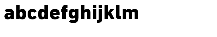 DIN Next Cyrillic Heavy Font LOWERCASE