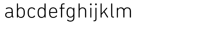 DIN Next Rounded Light Font LOWERCASE