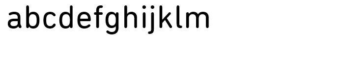 DIN Next Rounded Regular Font LOWERCASE