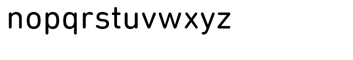 DIN Next Rounded Regular Font LOWERCASE