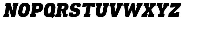 DIN Next Slab Black Italic Font UPPERCASE