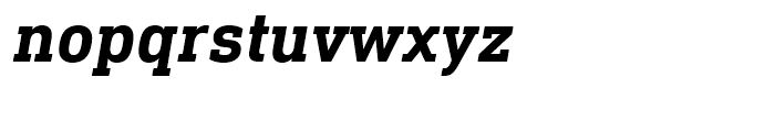 DIN Next Slab Bold Italic Font LOWERCASE