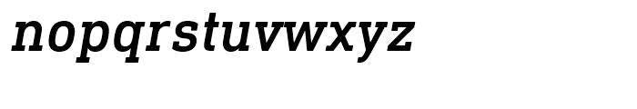 DIN Next Slab Medium Italic Font LOWERCASE