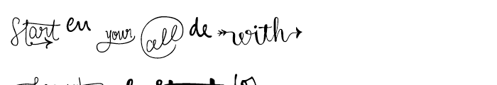 DIY Time CatchWords Font OTHER CHARS