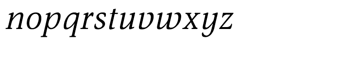 Diamant Italic Font LOWERCASE