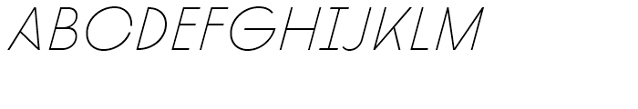 Diamonds Thin Italic Font LOWERCASE