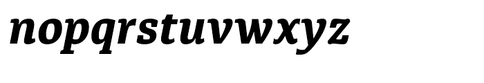Diaria Pro ExtraBold Italic Font LOWERCASE