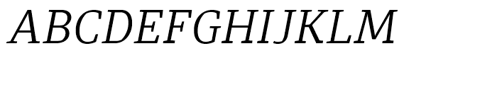 Diaria Pro Light Italic Font UPPERCASE