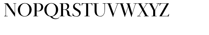 Didot Headline Demi Font UPPERCASE