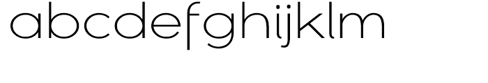 Dienstag Light Font LOWERCASE